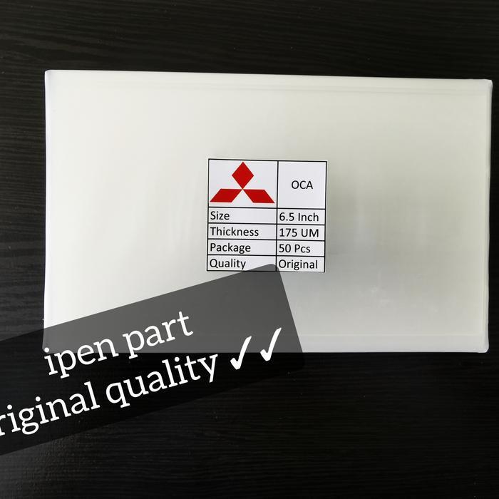 NEW LEM OCA KERING 6.5 INCH ORIGINAL KUALITAS TERBAIK ADHESIVE KACA LCD