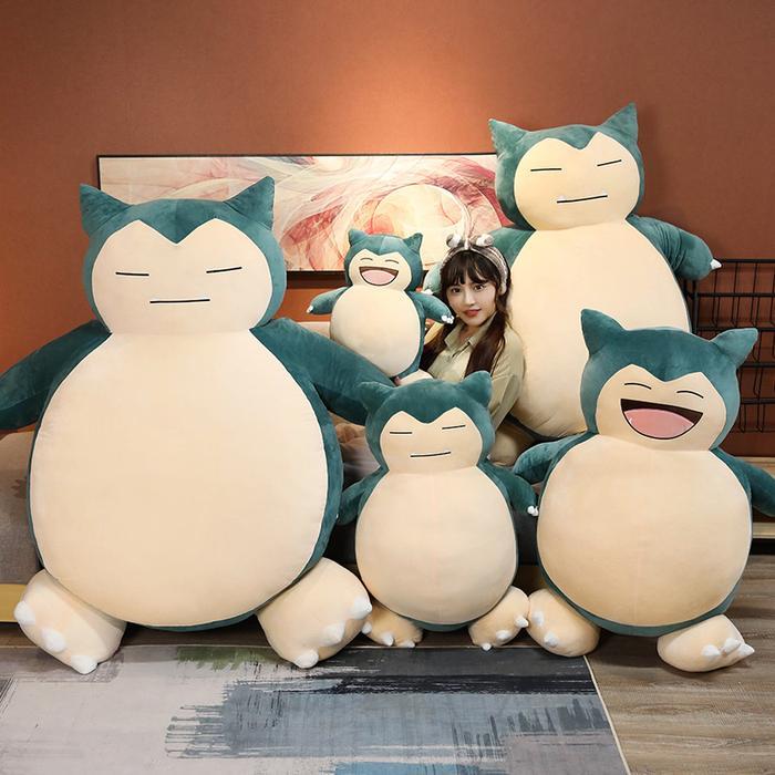 Boneka Snorlax 50cm 80cm Boneka Beruang Boneka Pokemon