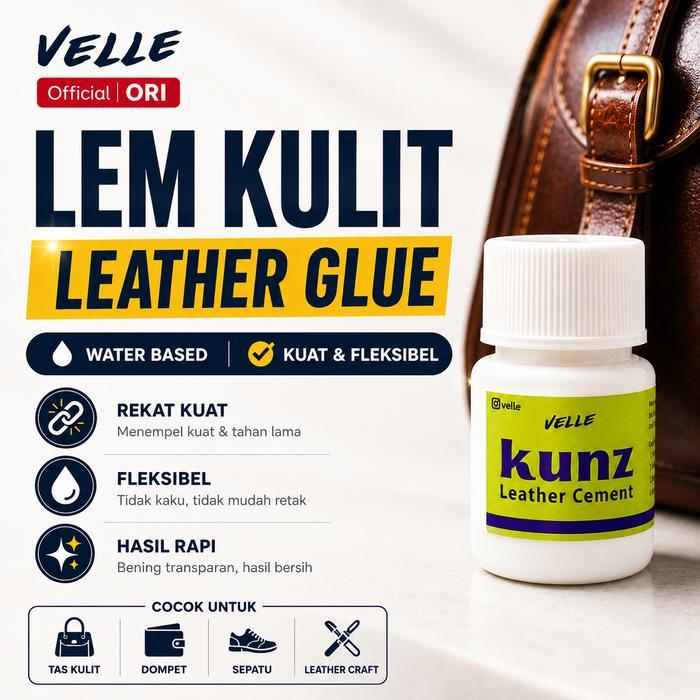 Top Lem Kulit, Leather Glue Permanen untuk Tas Kulit, Leather Bag & Leather Craft, Dompet, Sepatu