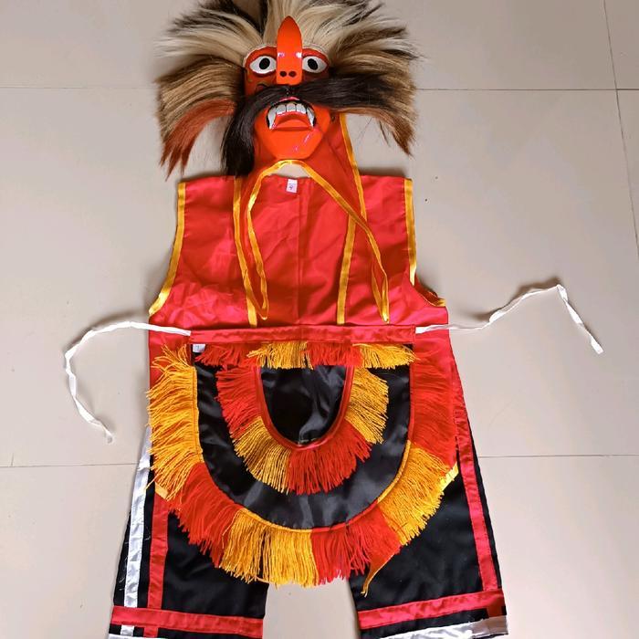 BAJU GANONG ANAK. PAKAIAN GANONG ANAK. KOSTUM GANONG ANAK - Paket komplit 1, 1 tahun