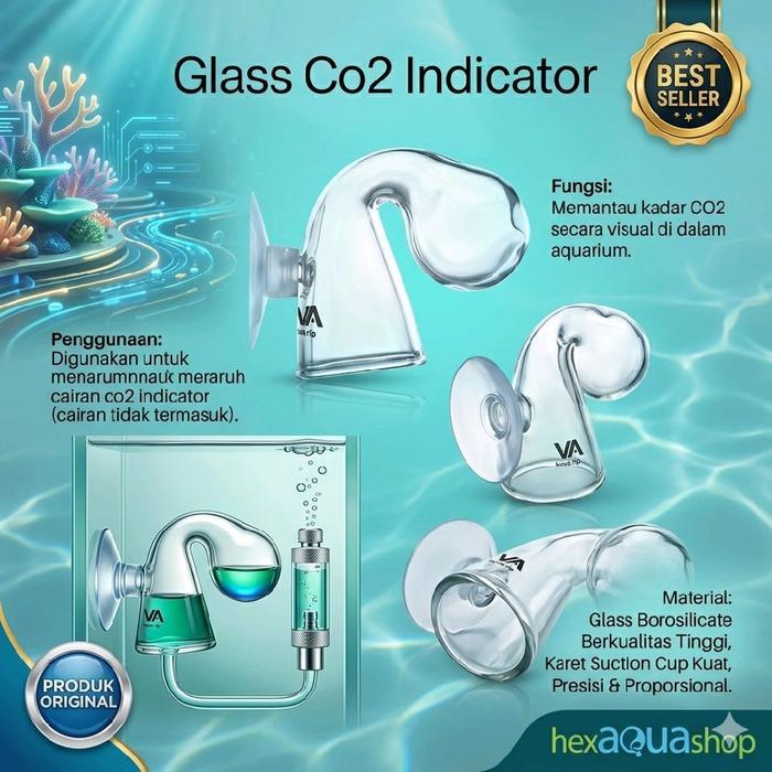 Co2 Glass Drop Checker - CO2 indicator