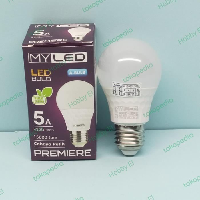 Lampu LED Bulb Myled Premiere 5 Watt
