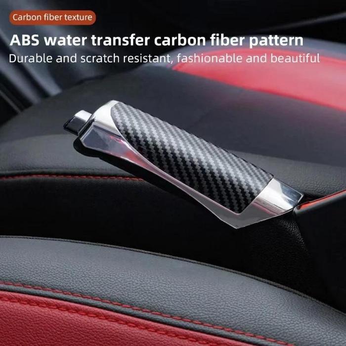 Vixplorn Cover Handle Rem Tangan Mobil / Cover Rem Tangan Mobil/Pegangan Rem Tangan Cover Handle Rem