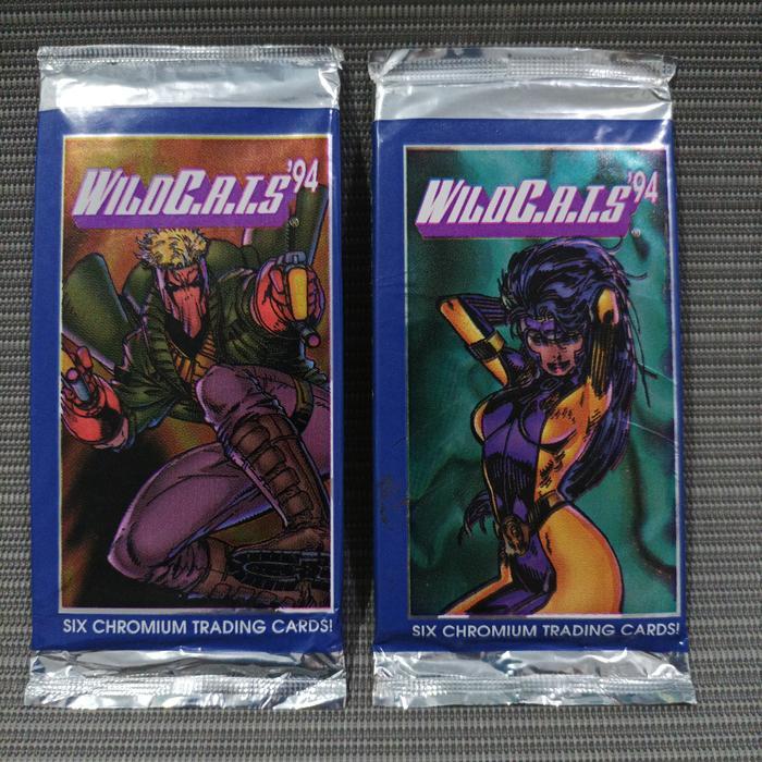Wildcats 1994 chromium trading card sealed pack