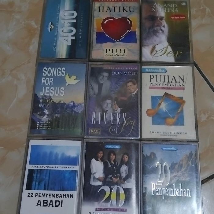 TERMURAH kaset pita rohani kristen .