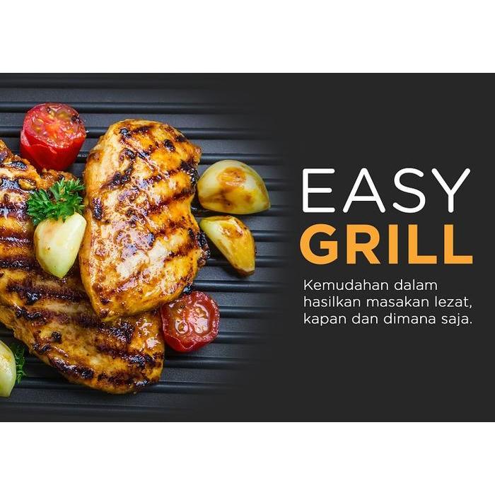 DOMO DQ 1410 O/DQ-1410-O Portable Multi Grill Pemanggang listrik