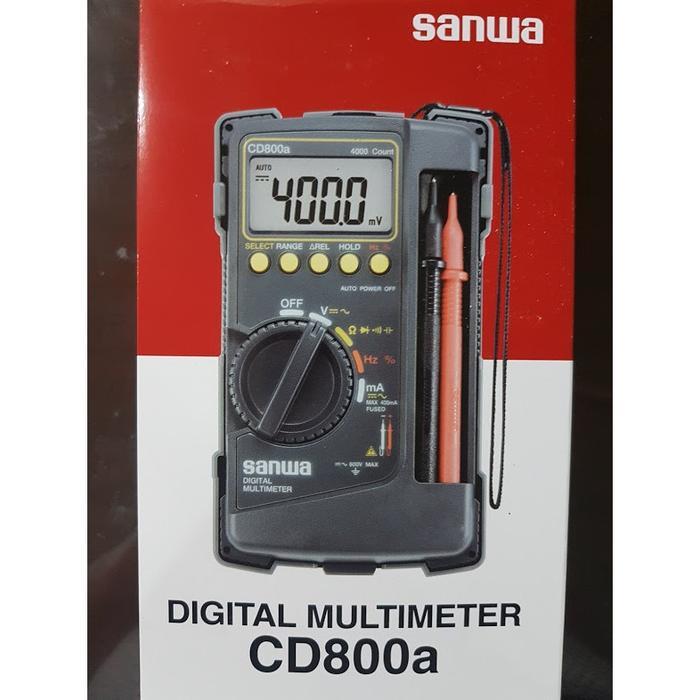 Digital Multimeter SANWA CD800a Sanwa Multimeter Digital CD 800a