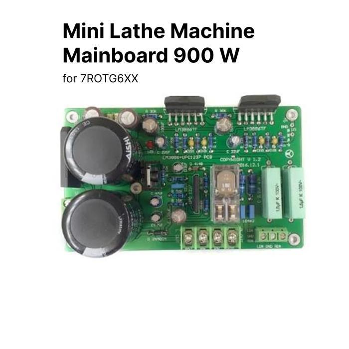 MAINBOARD MESIN BUBUT MINI LATHE CONTROLLER 900W - GX064 PROMO TERMURAH