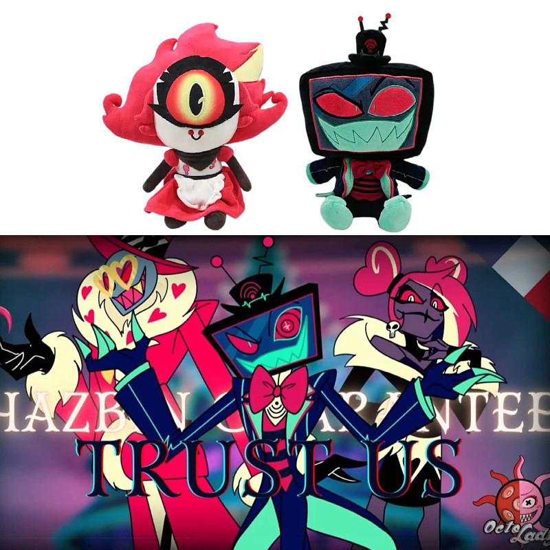 Hazbin Hotel Plush Toys Funny Anime-related Merchandise Fan Hobby Collectibles Exquisite Desktop