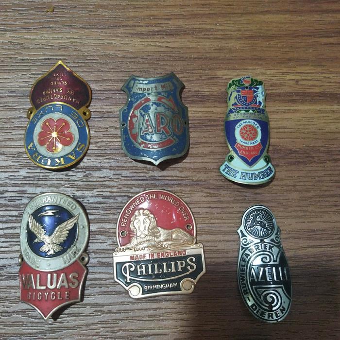 Promo Vintage - Emblem Sepeda Onthel Jadul Original