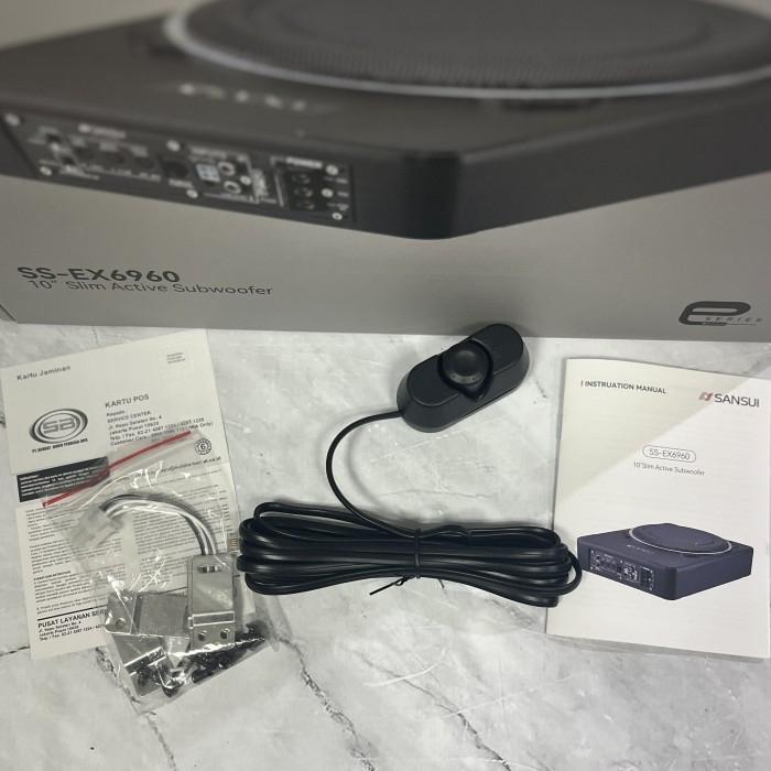 Subwoofer Aktif Basstube 10Inch Sansui Kolong