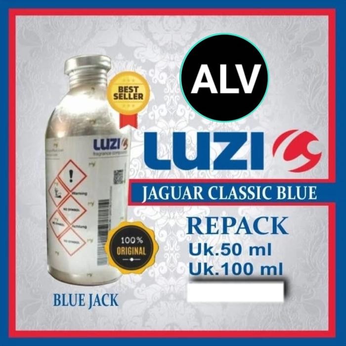 BIBIT PARFUM/BIANG PARFUM LUZI JAGUAR BLUE ORIGINAL REPACK