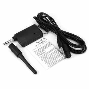 MIKROFON PROFESIONAL 2 IN 1 WIRELESS WIRED - WM-308