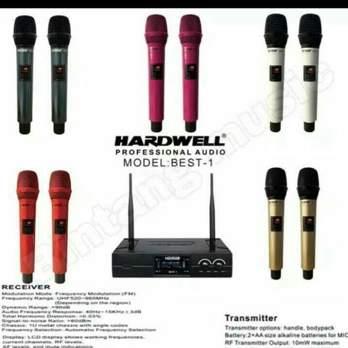 Mic wireless hardwell best 1/Microphone hardwell best 1 Original