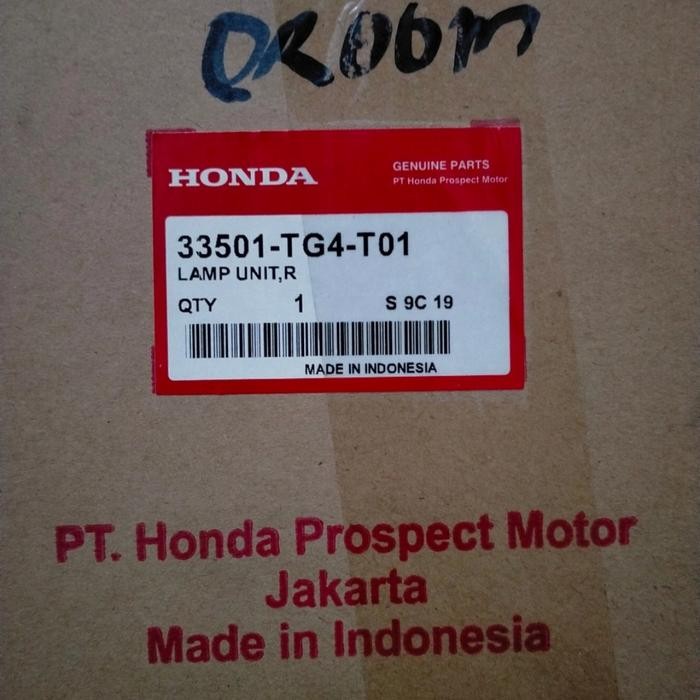 STOPLAMP BRIO / LAMPU BELAKANG BRIO 2012 2013 2014 2015 ORIGINAL