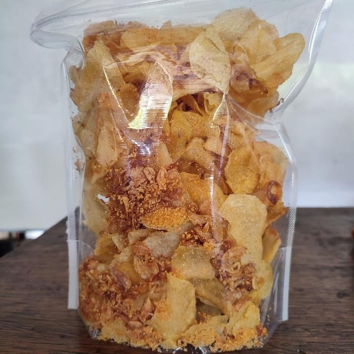 

KERIPIK KENTANG EBI BAWANG / SAMBEL UBI - 250 GR