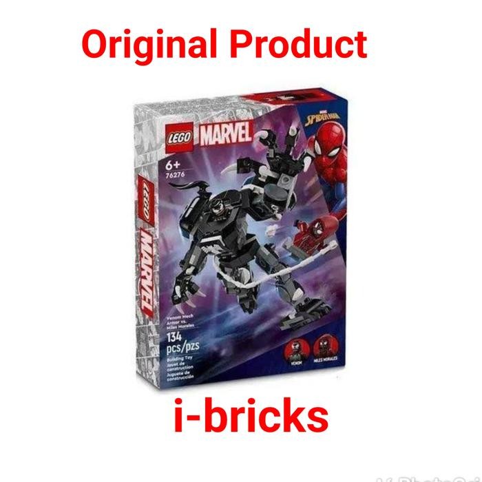 LEGO Marvel 76276 Venom Mech Armor vs Miles Morales