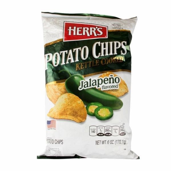 

HERR'S POTATO CHIPS JALAPENO 170GR IMP