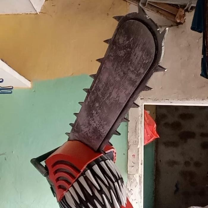 Chainsaw Man Helmet Topeng Chainsaw Man Helm Chainsaw Man