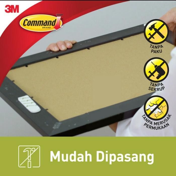 

3M COMMAND HOOK SMALL PICTURE HANGING STRIP 1.8 KG 17205