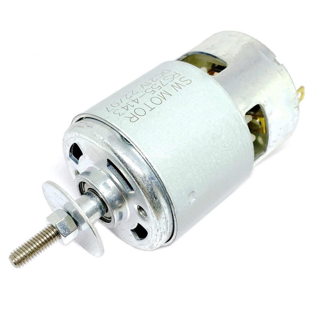 Lithium Electric Lawn Mower Dc Motor Parts 12V 21V 24V 36V 42V 48V Universal 775 755 Repair Dc Motor
