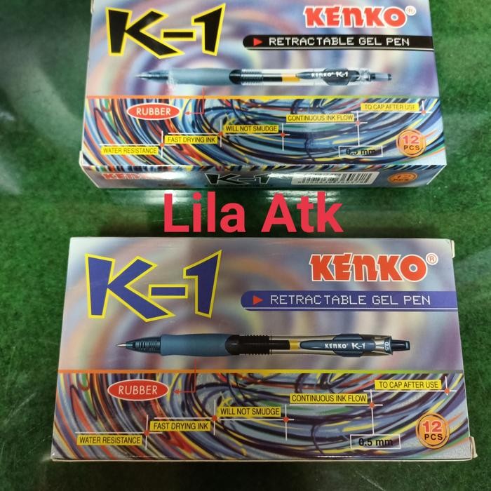 

NEW PRODUK PULPEN KENKO K-1 0,5MM GELL WARUNG ARA67