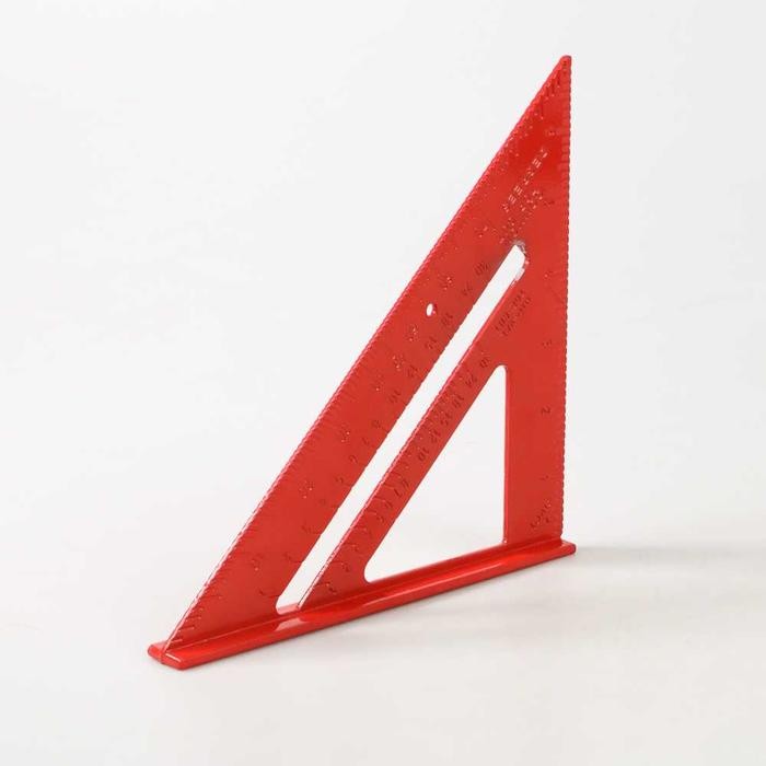 

NEW PRODUK PENGGARIS SUDUT SIKU MISTAR TRIANGLE RULER ALUMINIUM - VK18 WARUNG ARA67