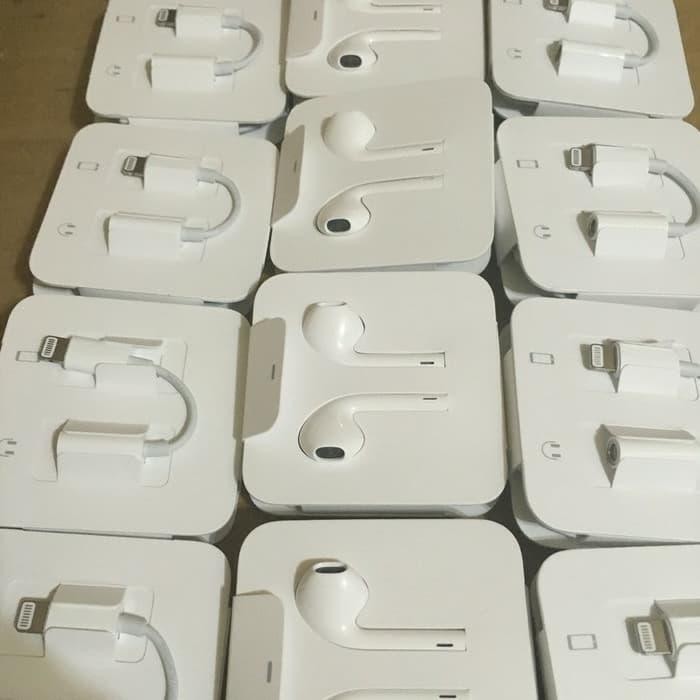 Adaptor - Kabel Data - Handsfree Iphone X Original ( Full Set)