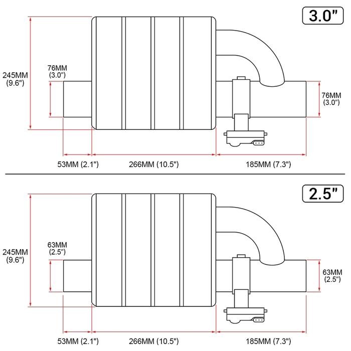 Jual Rugi Knalpot Valve Tronic Ubah Suara Knalpot Dengan Remot,Barang Sesuai Fot