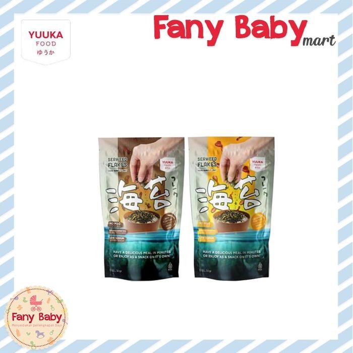 

Pilihan- Yuuka Food Abon Rumput Laut Non Msg - 50Gr