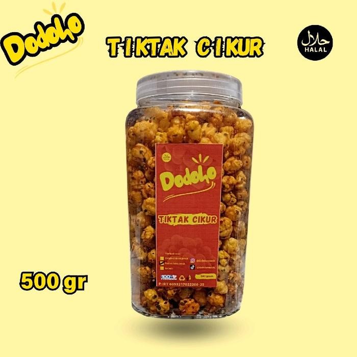 

Pilihan- Tiktak Cikur Pedas Daun Jeruk Dodoho Snack 500Gr