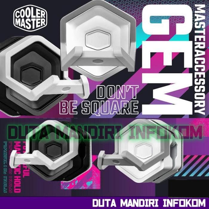 JUAL Cooler Master MasterAccessory GEM - Magnetized Gaming Headset Holder