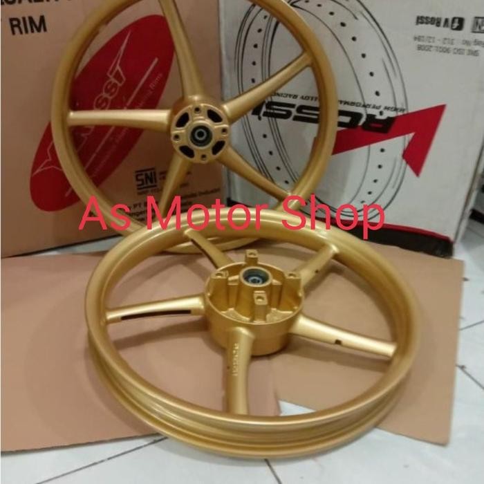 Velg Racing Set Model Rcb Merek Rossi Ukuran 160 160 Ring 17 Mx New