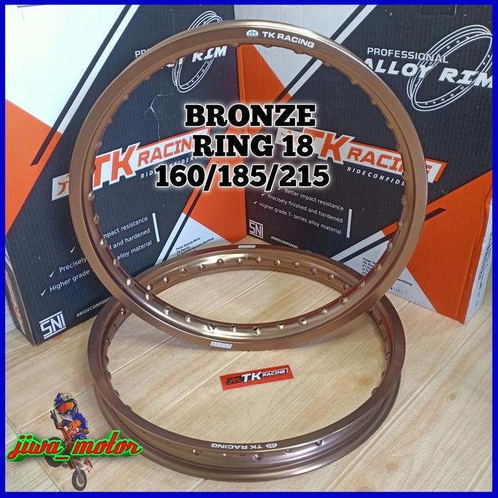 Velg Tk Racing Warna Bronze Ring 18 160 185 215 Hole 36 Tk Racing Ori