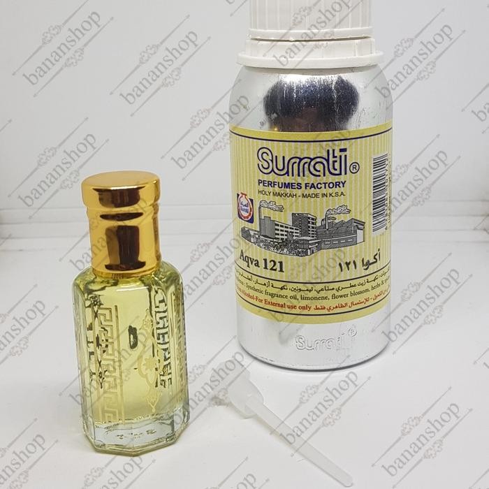 STOK TERBATAS SURRATI AQVA 121 / 212 AQUA 12ml FU130