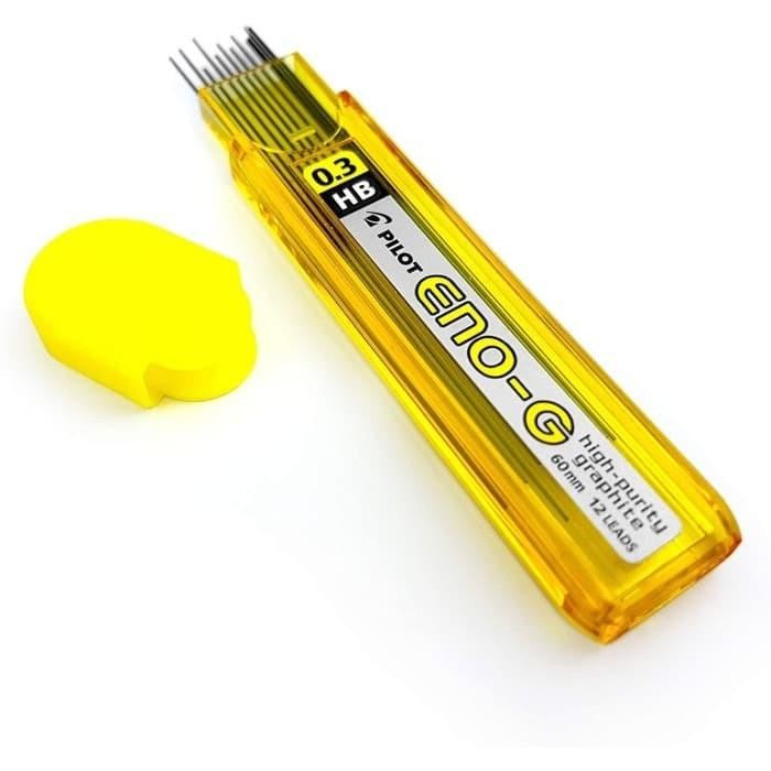 

Pilot ENO-G Pencil Lead 0.3mm HB Refill Isi Pensil Mekanik 0.3 mm