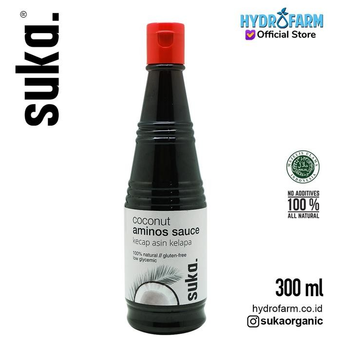 

ASLI Suka - Coconut Aminos Sauce / Kecap Asin Kelapa READY STOCK