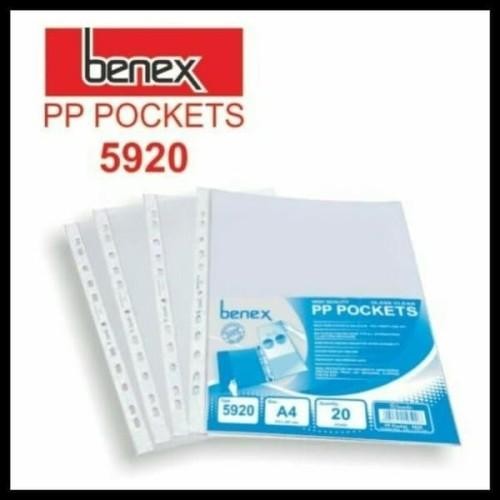 

Bisa Grab! Pp Pocket Benex A4 Perset(20Lmbr)