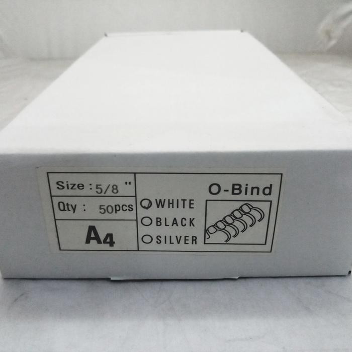 

SPIRAL KAWAT JILID A4 5/8 HITAM / PUTIH