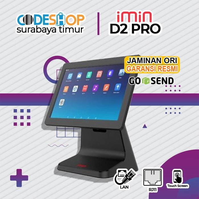 

MESIN KASIR TOUCHSCREEN ADROID IMIN D2PRO ORI