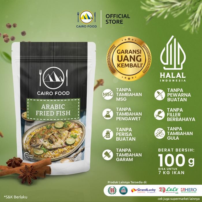 

TERMURAH Bumbu Ikan Goreng Arab Co Food - 100 Gram READY STOCK