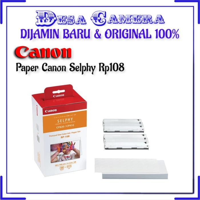 

PAPER CANON RP 108 PRINTER