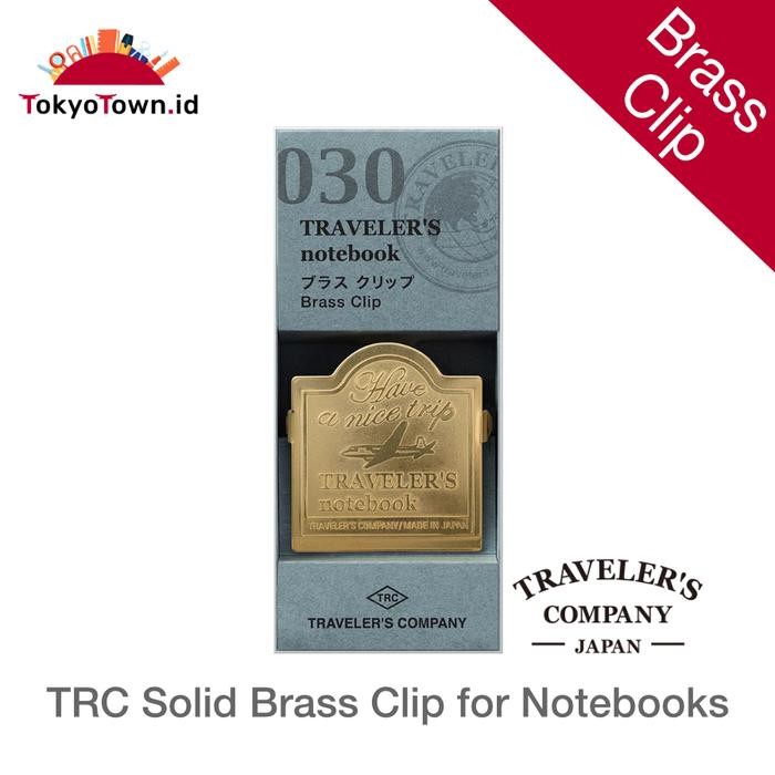 

TravelerS Company Brass Clip Airplane