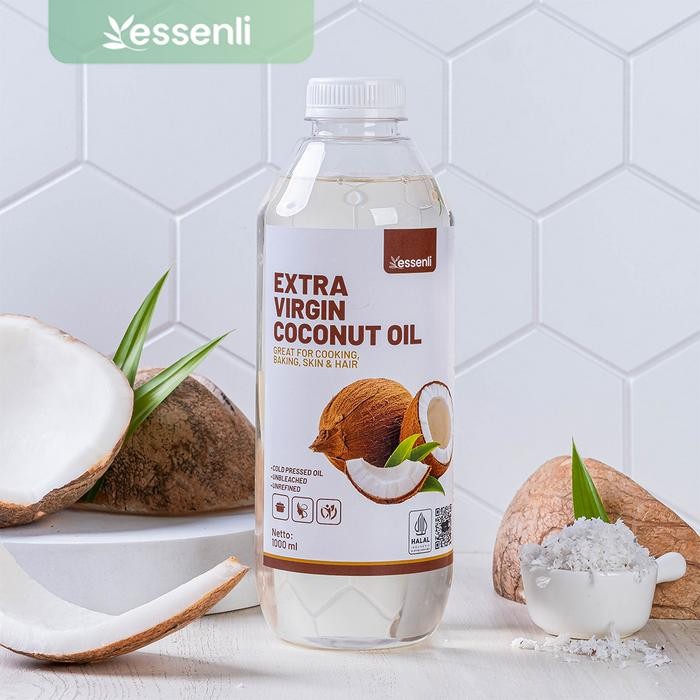 

ASLI ESSENLI Extra Virgin Coconut Oil VCO 1ml READY STOCK