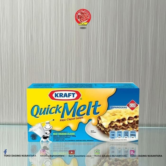 

Pilihan- Keju Kraft Quick Melt