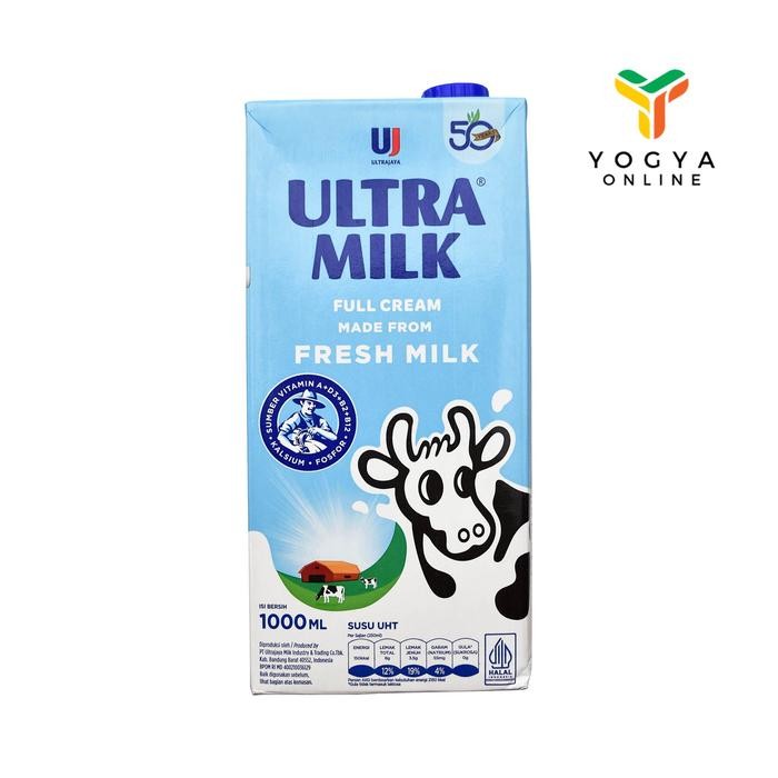 

Pilihan- Susu Ultra Full Cream 1 L