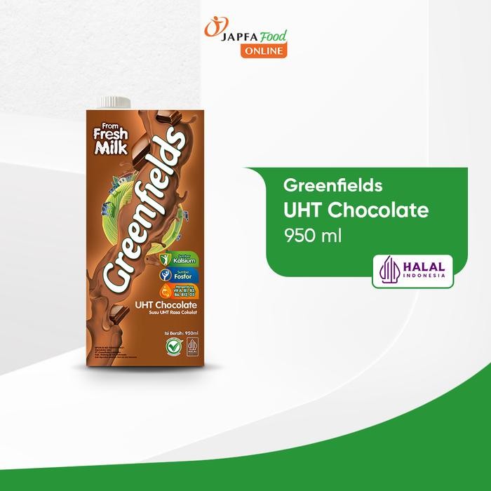 

Pilihan- Greenfields Susu Uht Chocolate 950 Ml