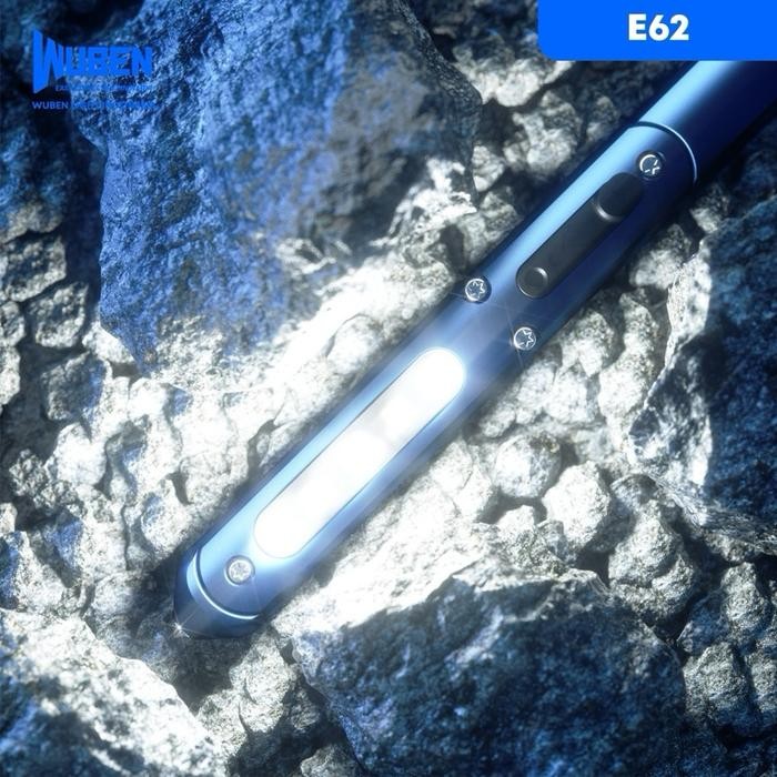 Wuben E62 Multifunctional EDC Tactical Pen Lht & Knife Flashlht Senter masih ready