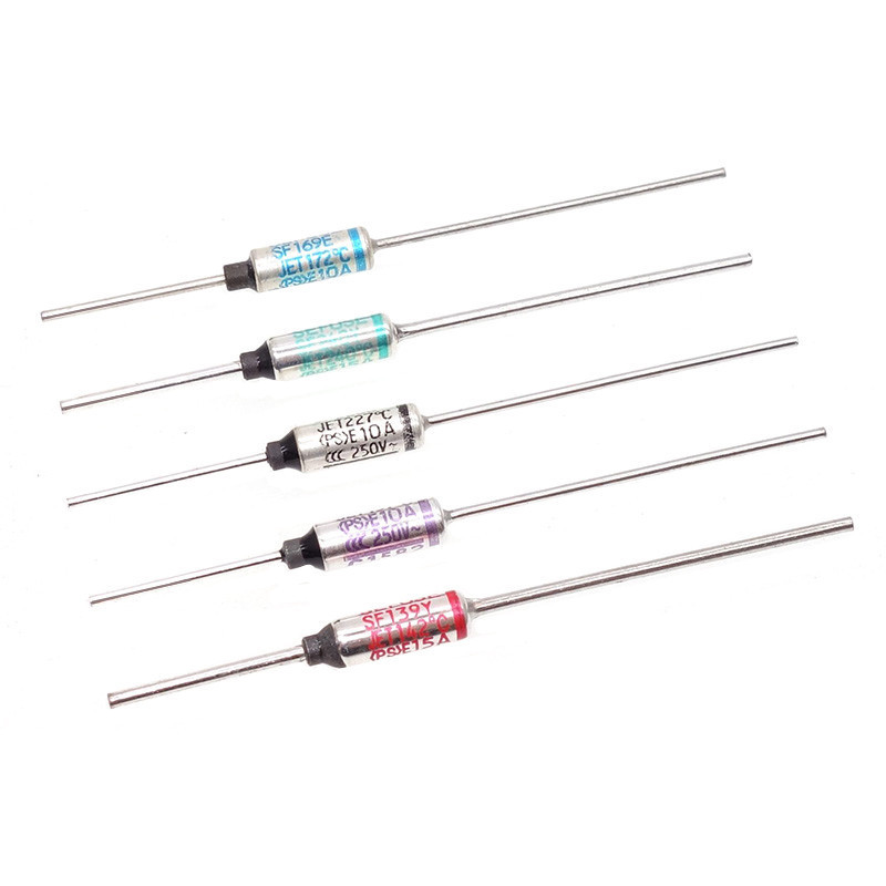 NEW 5pcs SEFUSE Cutoffs Thermal Fuse SF169E SF169Y 172℃ SF184E SF184Y 184℃ SF188E SF188Y 192℃ SF214E