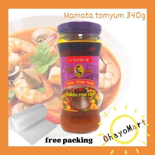 

Stok Baru Thai Tom Yum Botol Kecil / Bumbu Tom Yam Mamata/ Tomyum Paste 340g